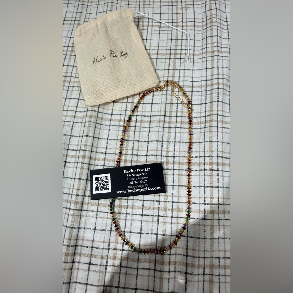 NWT Hecho Por Liz Necklace Artisan Handmade